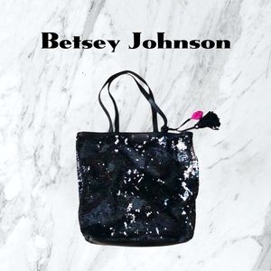 Betsey Johnson “Get Glitzy” Sequin Shopper